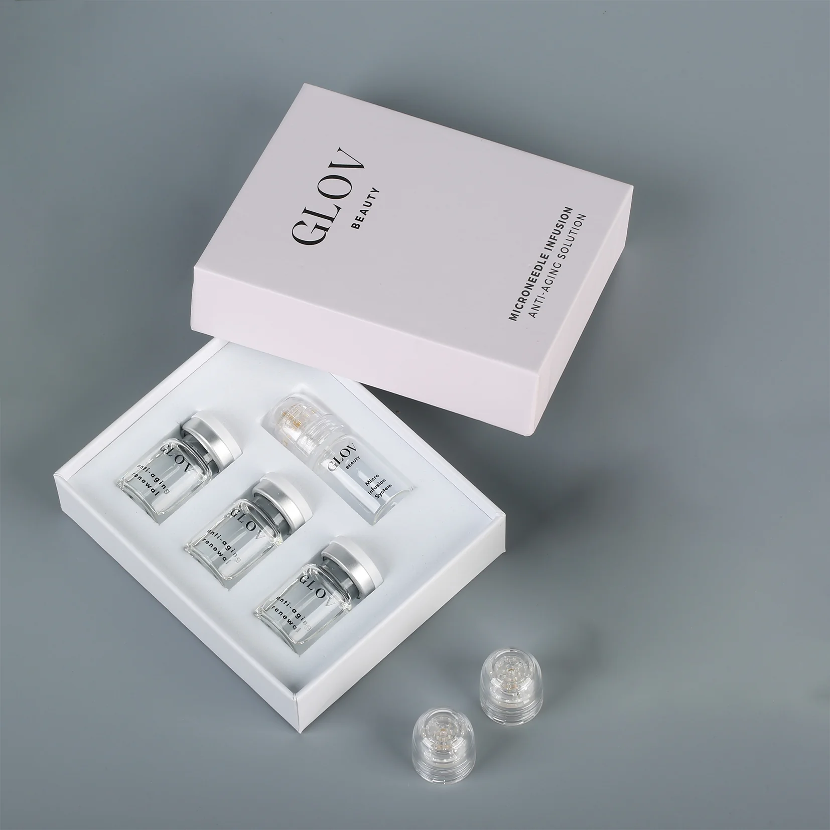 Glov Micro Infusion System + 3 Serums + 2 Needles + 8 Pairs Microneedle Eye Patches - Image 15