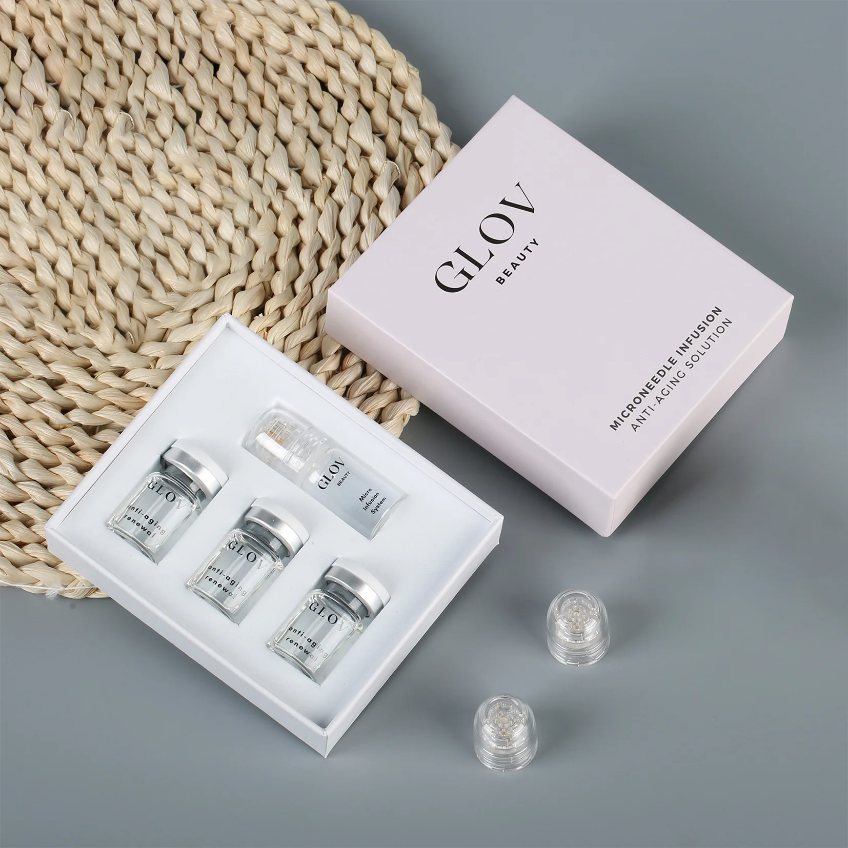 Glov Micro Infusion System + 3 Serums + 2 Needles + 8 Pairs Microneedle Eye Patches - Image 17